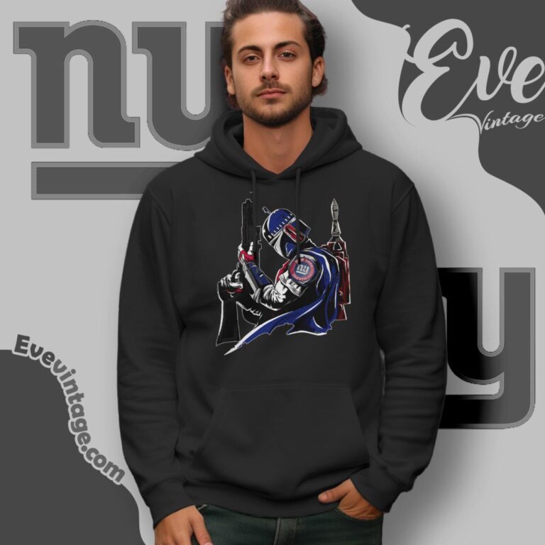 New York Giants Mandalorian Star Wars Shirt Hoodie New York Giants Mandalorian Star Wars Shirt Hoodie