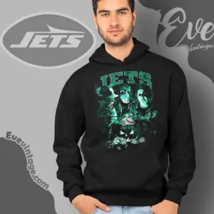 New York Jets Horror Halloween Hoodie