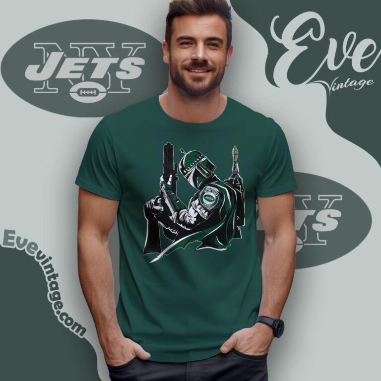 New York Jets Mandalorian Star Wars Shirt T Shirt New York Jets Mandalorian Star Wars Shirt T Shirt