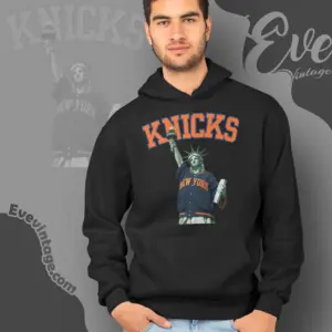 New York Knicks Championship Statue Of Liberty Hoodie
