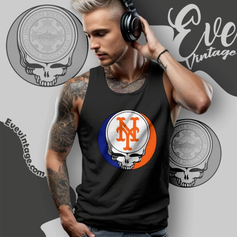 New York Mets Steal Your Face Grateful Dead Shirt Tank Top Racerback New York Mets Steal Your Face Grateful Dead Shirt Tank Top Racerback