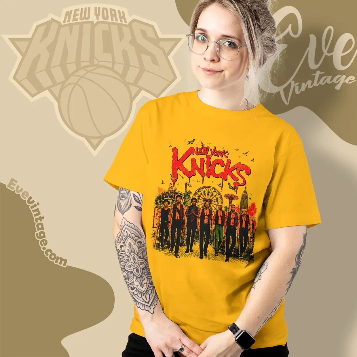 New York Nova Knicks The Warriors Women T shirt New York Nova Knicks The Warriors Women T shirt