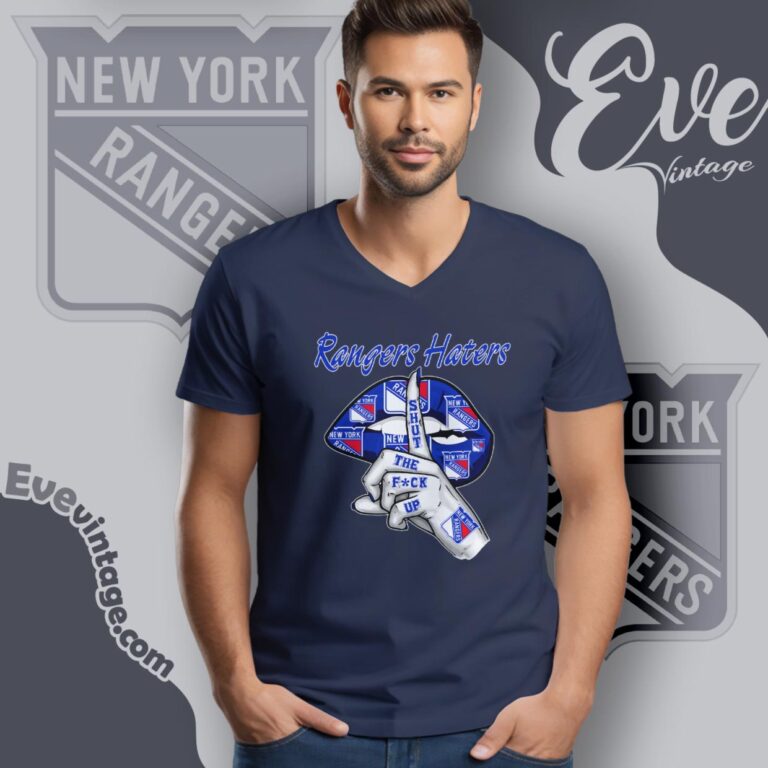 New York Rangers Haters Shut The Fuck Up V Neck TShirt New York Rangers Haters Shut The Fuck Up V Neck TShirt