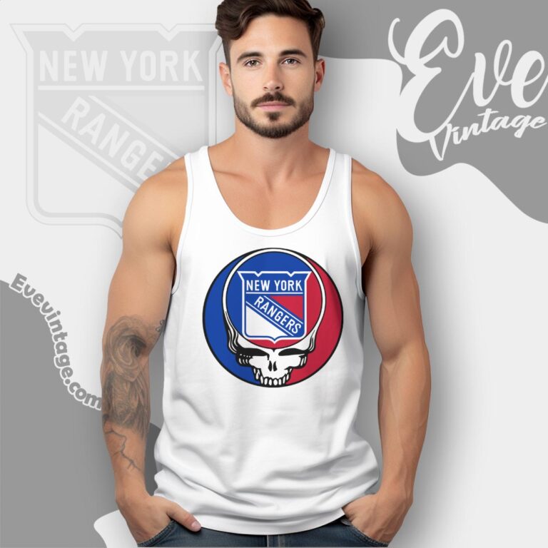 New York Rangers Steal Your Face Grateful Dead Shirt Tank Top Racerback New York Rangers Steal Your Face Grateful Dead Shirt Tank Top Racerback