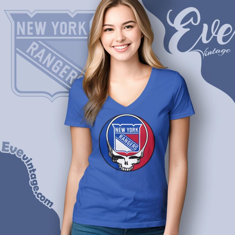 New York Rangers Steal Your Face Grateful Dead Shirt V Neck TShirt New York Rangers Steal Your Face Grateful Dead Shirt V Neck TShirt