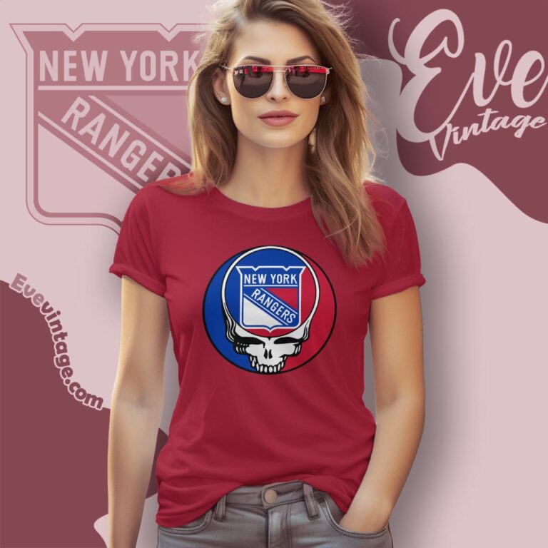 New York Rangers Steal Your Face Grateful Dead Shirt Women T shirt New York Rangers Steal Your Face Grateful Dead Shirt Women T shirt