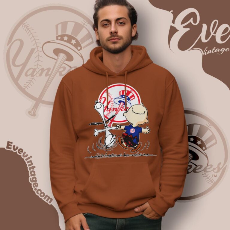 New York Yankees Charlie Brown Snoopy Happy Dancing Shirt Hoodie New York Yankees Charlie Brown Snoopy Happy Dancing Shirt Hoodie