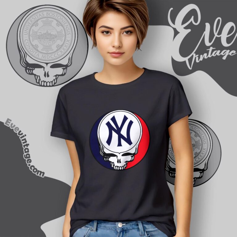 New York Yankees Steal Your Face Grateful Dead Shirt Women T Shirt New York Yankees Steal Your Face Grateful Dead Shirt Women T Shirt
