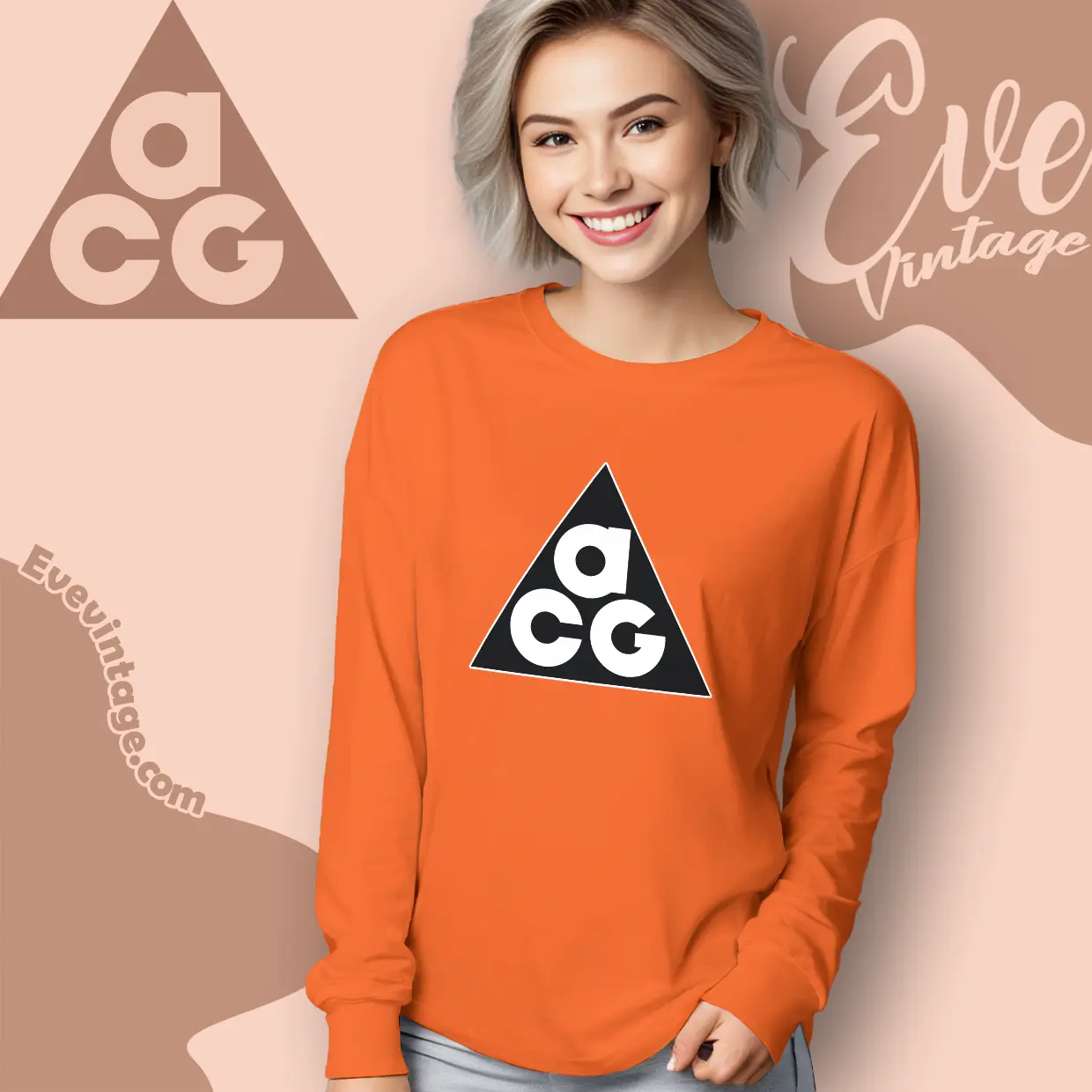 Nike Acg Logo Radical Airflow Long Sleeve Tee Nike Acg Logo Radical Airflow Long Sleeve Tee