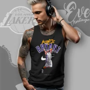Nike Kobe Bryant Black Mamba Lakers 24 Tank Top Racerback