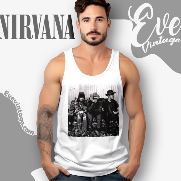 Nirvana In Seattle July 1993 By Anton Corbijn Shirt Tank Top Racerback Nirvana In Seattle July 1993 By Anton Corbijn Shirt Tank Top Racerback