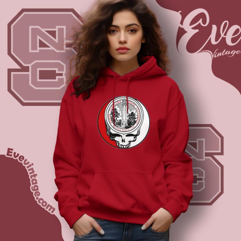 North Carolina State University Steal Your Face Grateful Dead Shirt Hoodie North Carolina State University Steal Your Face Grateful Dead Shirt Hoodie