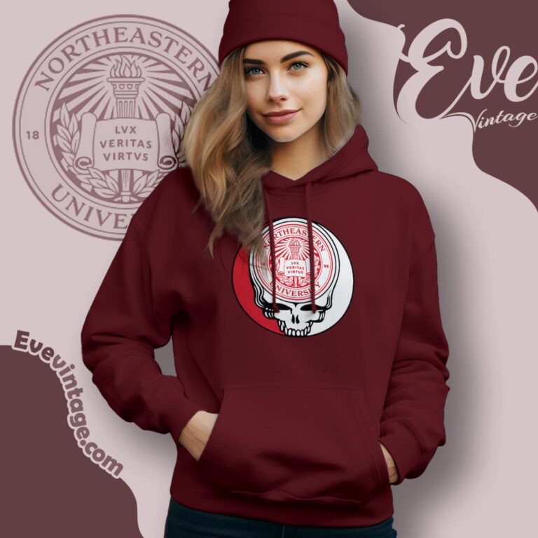 Northeastern University Steal Your Face Grateful Dead Shirt Hoodie Northeastern University Steal Your Face Grateful Dead Shirt Hoodie