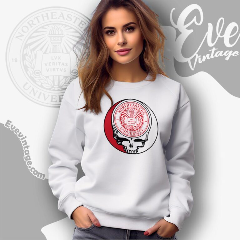 Northeastern University Steal Your Face Grateful Dead Shirt Sweatshirt Northeastern University Steal Your Face Grateful Dead Shirt Sweatshirt