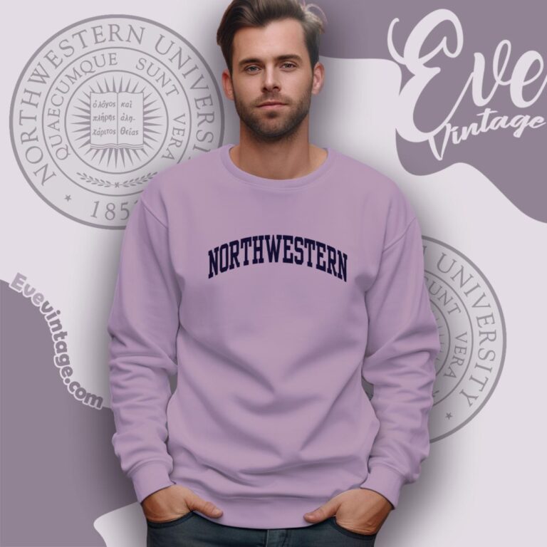 Northwestern University Classic Logo Shirt Sweatshirt Northwestern University Classic Logo Shirt Sweatshirt