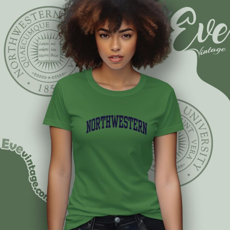 Northwestern University Classic Logo Shirt Women T Shirt Northwestern University Classic Logo Shirt Women T Shirt