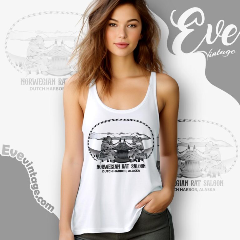 Norwegian Rat Saloon Bar Shirt Dutch Harbor Alaska Dive Bar Tank Top Racerback Norwegian Rat Saloon Bar Shirt Dutch Harbor Alaska Dive Bar Tank Top Racerback