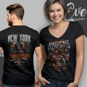 Ny Knicks Champion 2026 Shirt Legends Are Made V Neck TShirt
