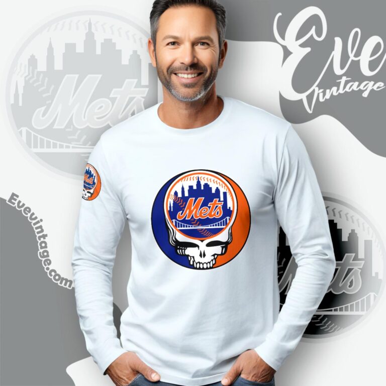 Ny Mets Steal Your Face Grateful Dead Shirt Long Sleeve Tee Ny Mets Steal Your Face Grateful Dead Shirt Long Sleeve Tee