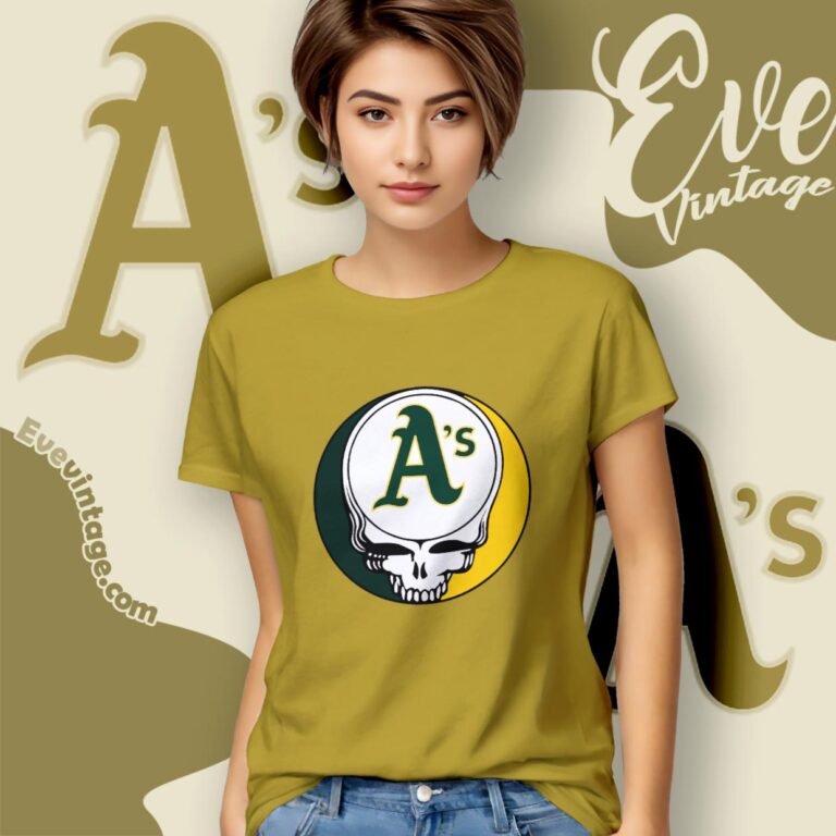 Oakland Athletics Steal Your Face Grateful Dead Shirt Women T Shirt Oakland Athletics Steal Your Face Grateful Dead Shirt Women T Shirt