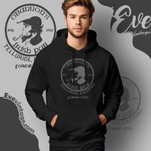 O'bannon's Irish Pub Shirt Telluride Colorado Dive Bar Hoodie