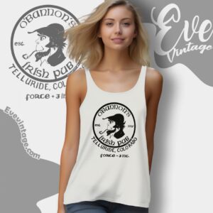 O'bannon's Irish Pub Shirt Telluride Colorado Dive Bar Tank Top Racerback