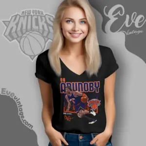 Og Anunoby New York Knicks V Neck TShirt