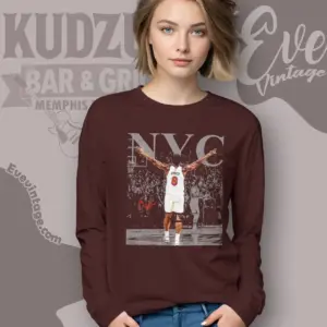 Og Anunoby Shirt Nba New York Knicks Long Sleeve Tee