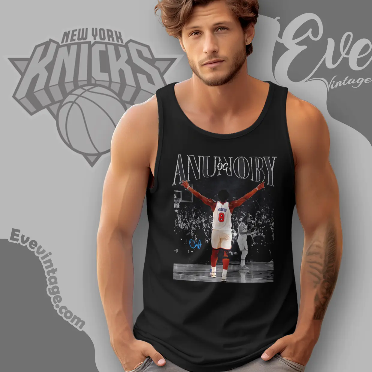 Og Anunoby Shirt Ny Knicks Game 5 Tank Top Racerback Og Anunoby Shirt Ny Knicks Game 5 Tank Top Racerback