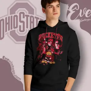 Ohio State Buckeyes Horror Halloween Shirt Hoodie