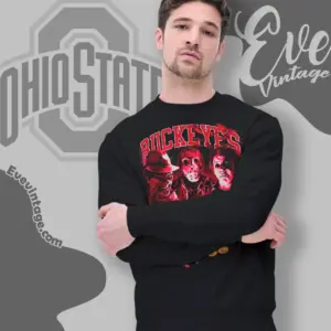 Ohio State Buckeyes Horror Halloween Shirt Sweatshirt