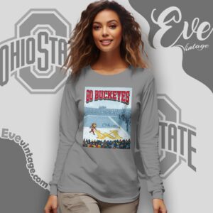 Ohio State Football Go Buckeyes Shirt Ohio Brutus Vs Michigan Long Sleeve Tee