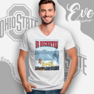 Ohio State Football Go Buckeyes Shirt Ohio Brutus Vs Michigan V Neck TShirt