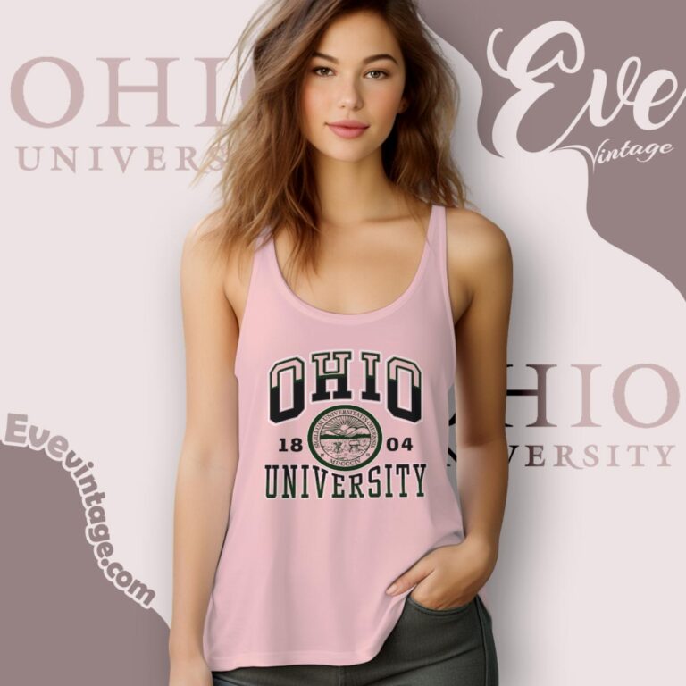 Ohio University Shirt Tank Top Racerback Ohio University Shirt Tank Top Racerback