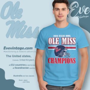 Ole Miss 2026 Cfp Sugar Bowl Champs Shirt T shirt