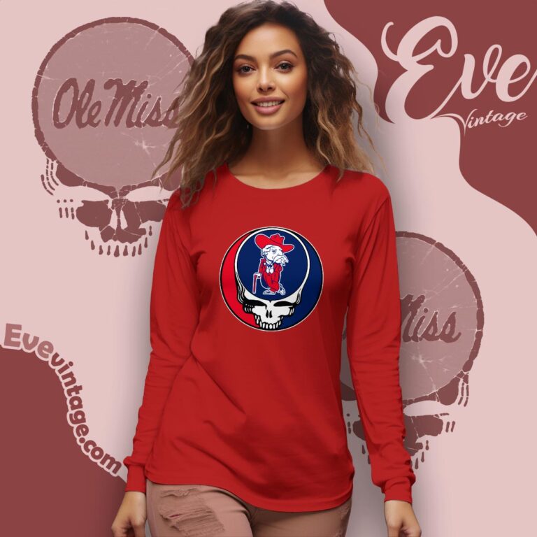 Ole Miss Colonel Rebel Steal Your Face Shirt Long Sleeve Tee Ole Miss Colonel Rebel Steal Your Face Shirt Long Sleeve Tee