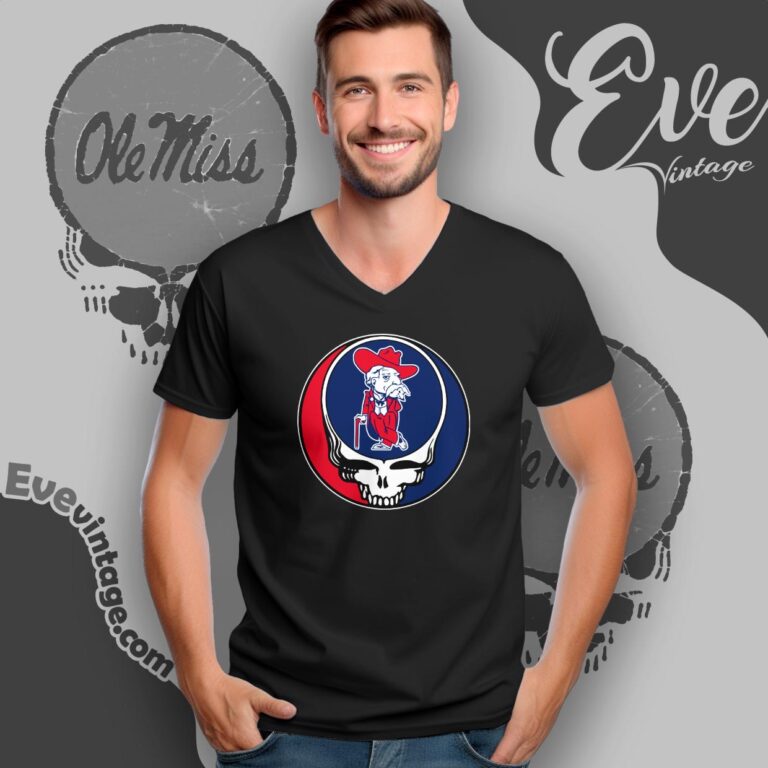 Ole Miss Colonel Rebel Steal Your Face Shirt V Neck TShirt Ole Miss Colonel Rebel Steal Your Face Shirt V Neck TShirt