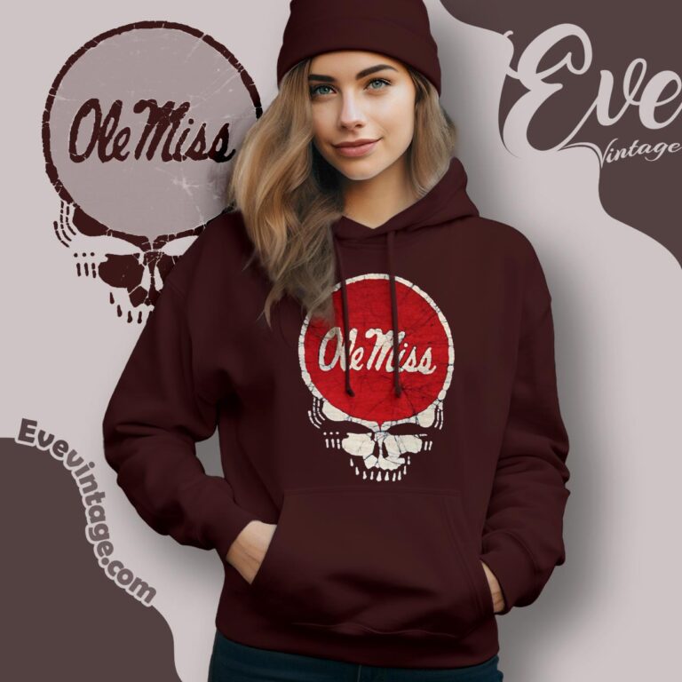 Ole Miss Grateful Dead Stealie Shirt Hoodie Ole Miss Grateful Dead Stealie Shirt Hoodie