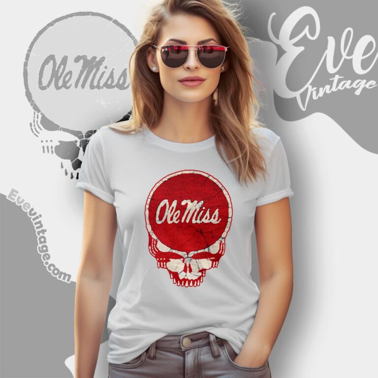 Ole Miss Grateful Dead Stealie Shirt Women T shirt Ole Miss Grateful Dead Stealie Shirt Women T shirt