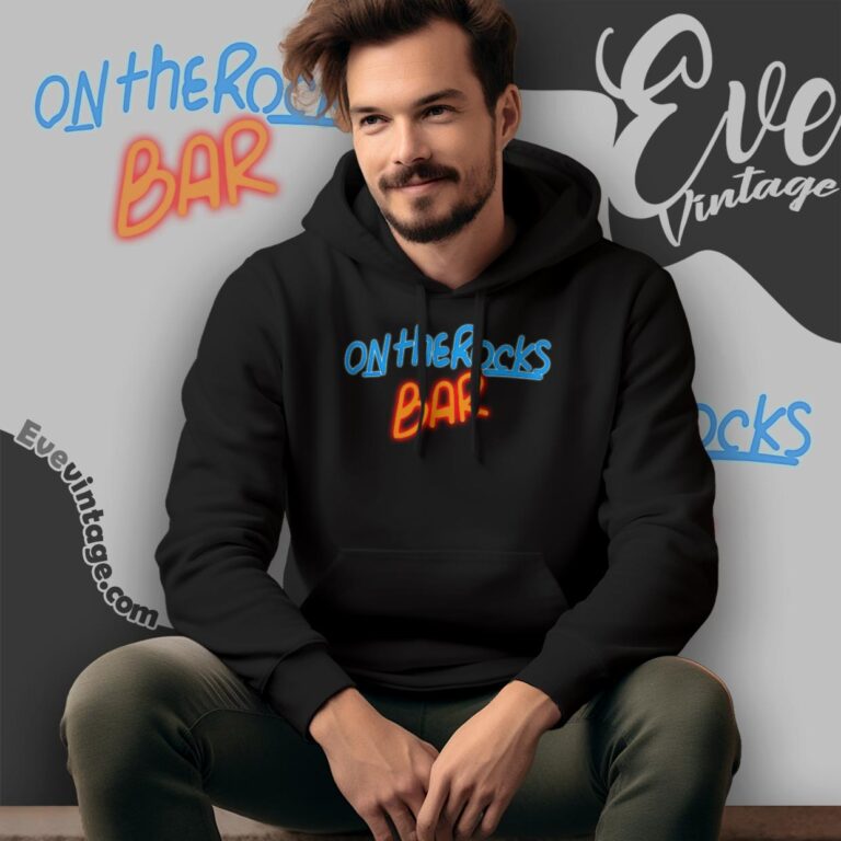 On The Rocks Bar Shirt Sports Bar In Miami Beach Hoodie On The Rocks Bar Shirt Sports Bar In Miami Beach Hoodie