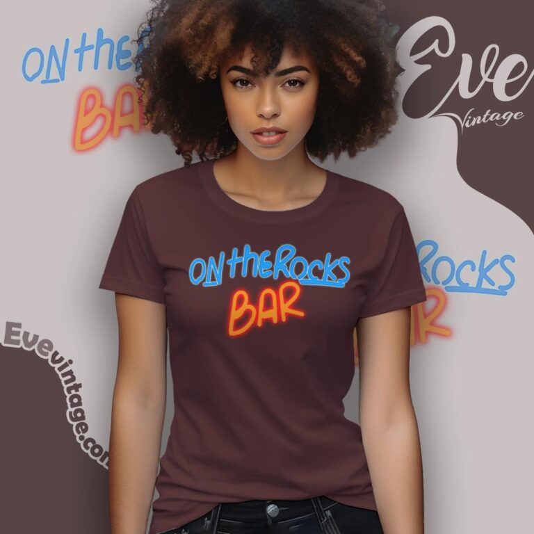On The Rocks Bar Shirt Sports Bar In Miami Beach Women T shirt On The Rocks Bar Shirt Sports Bar In Miami Beach Women T shirt