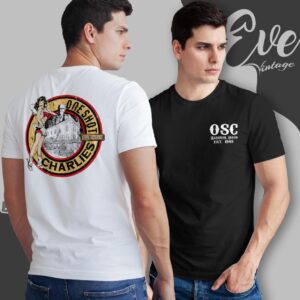 One Shot Charlies Bar Shirt Harrison Idaho Dive Bar T shirt