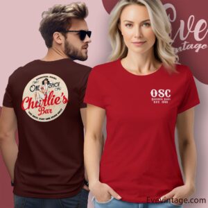 One Shot Charlie's Bar Shirt Just One More Shot Women T shirt