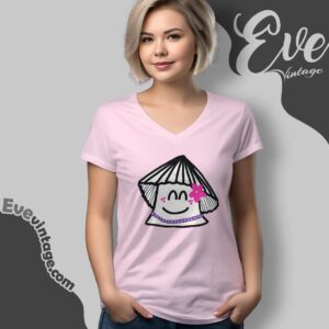 Opihi Pin Lei Shirt V Neck TShirt