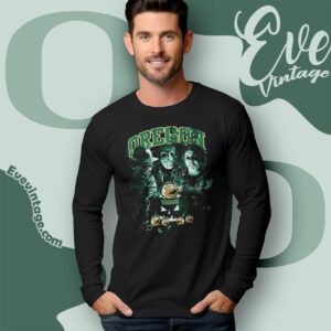 Oregon Ducks Halloween Horror Movie Shirt