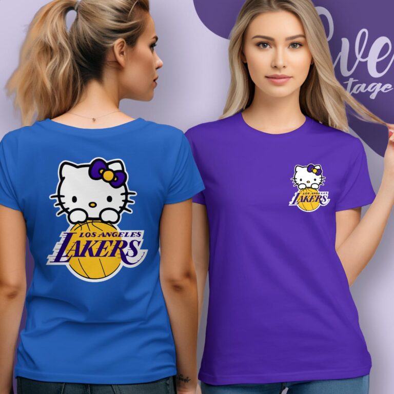 Original Los Angeles Lakers Hello Kitty Shirt T shirt Original Los Angeles Lakers Hello Kitty Shirt T shirt