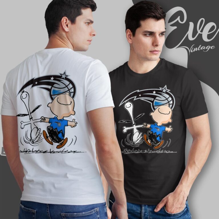 Orlando Magic Charlie Brown Snoopy Happy Dancing Shirt T Shirt Orlando Magic Charlie Brown Snoopy Happy Dancing Shirt T Shirt