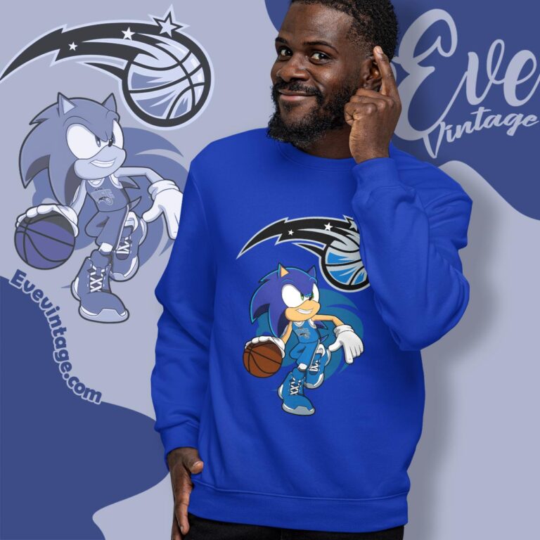 Orlando Magic Sonic The Hedgehog Shirt Sweatshirt Orlando Magic Sonic The Hedgehog Shirt Sweatshirt