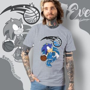 Orlando Magic Sonic The Hedgehog Shirt T shirt