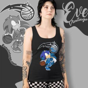 Orlando Magic Sonic The Hedgehog Shirt Tank Top Racerback